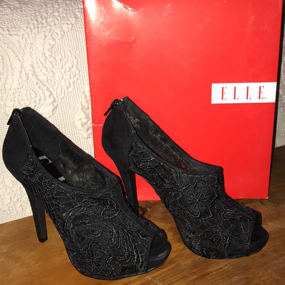 Black heels