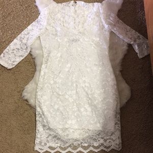 White Lace Dress