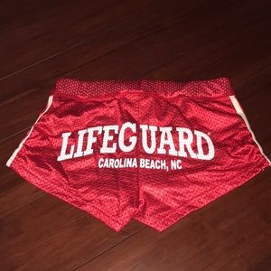 Lifeguard beach shorts