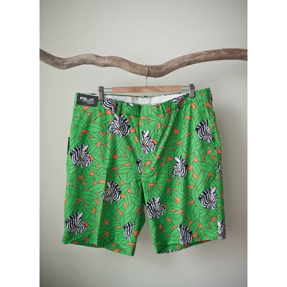 RLX Golf by Ralph Lauren Zebra Safari Shorts