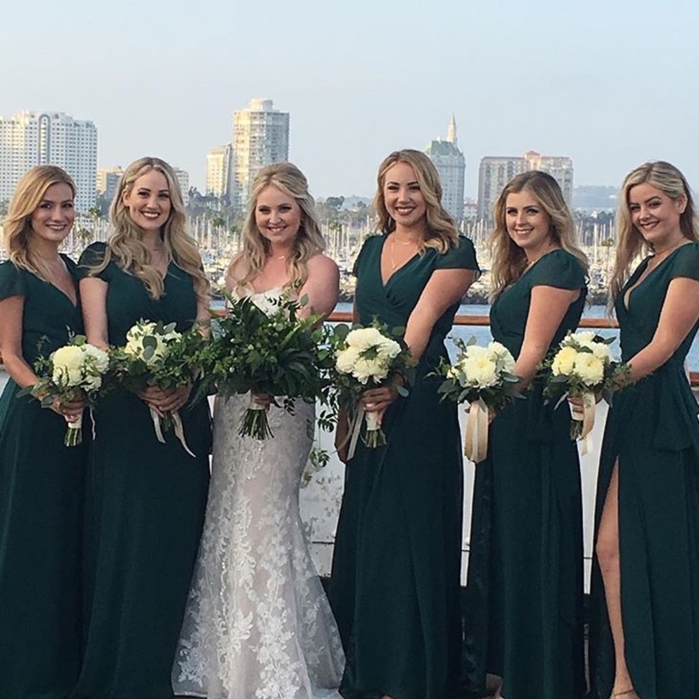Emerald Bridesmaids Dress