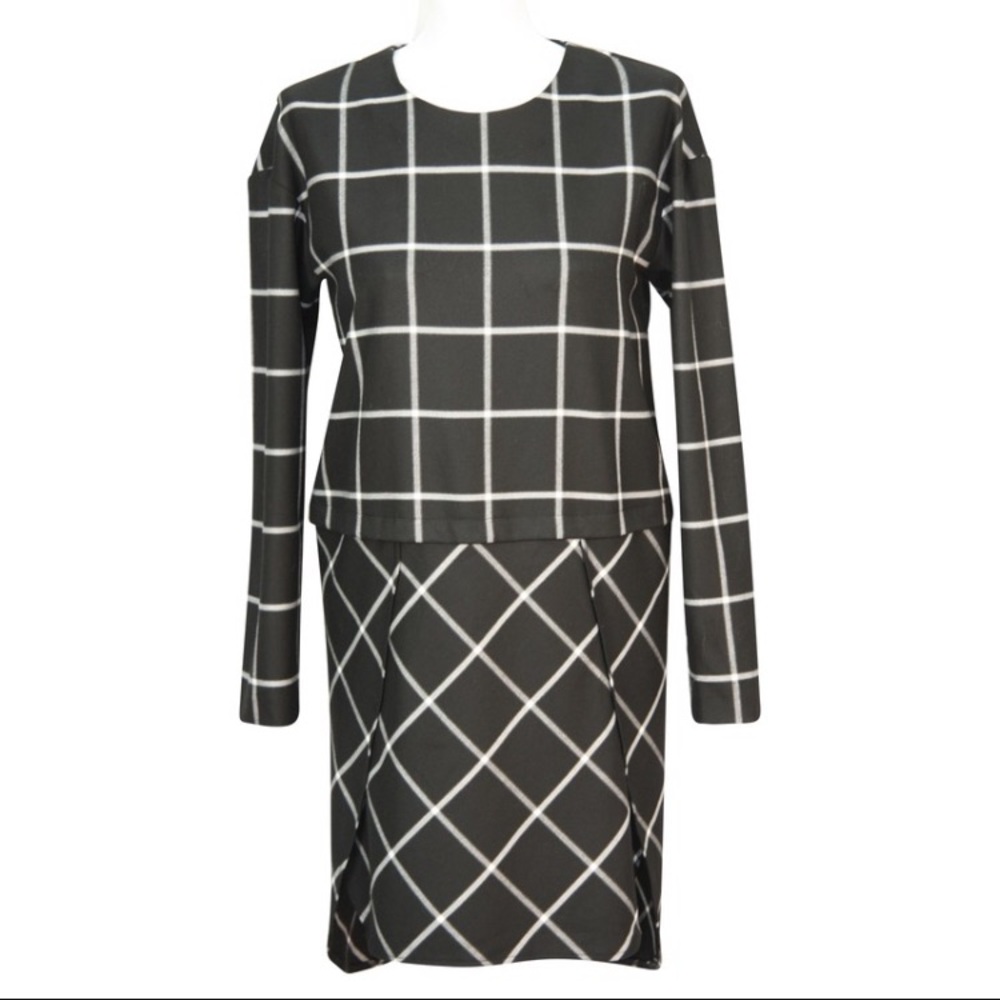 French Connection Plaid Dress