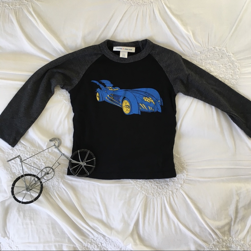Gap Toddler Batmobile Raglan (18-24 Mos)