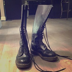20 eyelet doc martens (not steel toed)