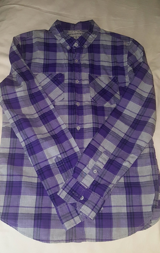 🔴SOLD🔴Warp & Weft Men's Plaid Shirt