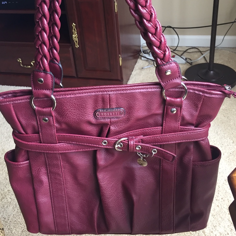 🌹SOLD🌹Rosetti medium burgundy purse