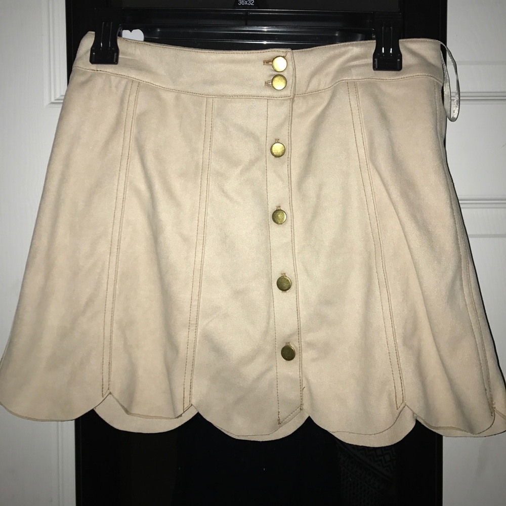 Women's button down skirt