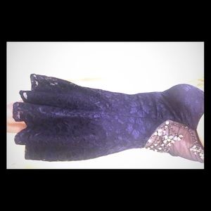 Used navy blue homecoming dress (worn once)