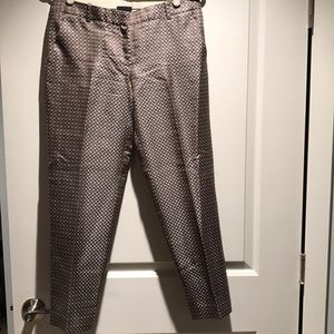 J. Crew Silk Trousers