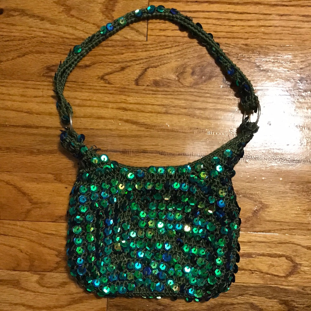 Mermaid purse, bag, handbag, small purse, sequin