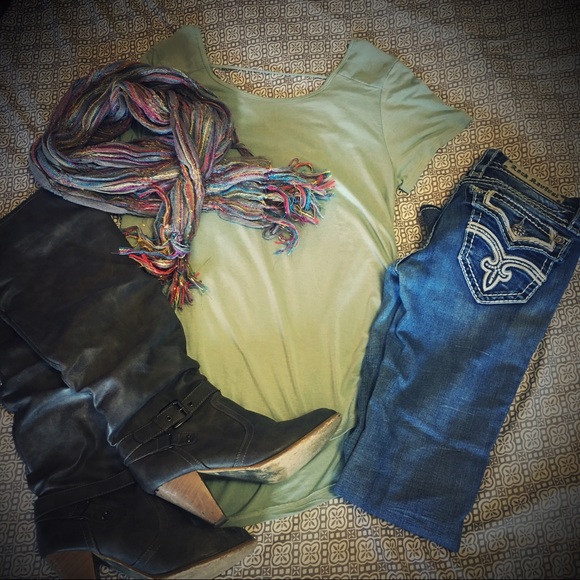 NWOT Red by BKE top - Picture 2 of 4