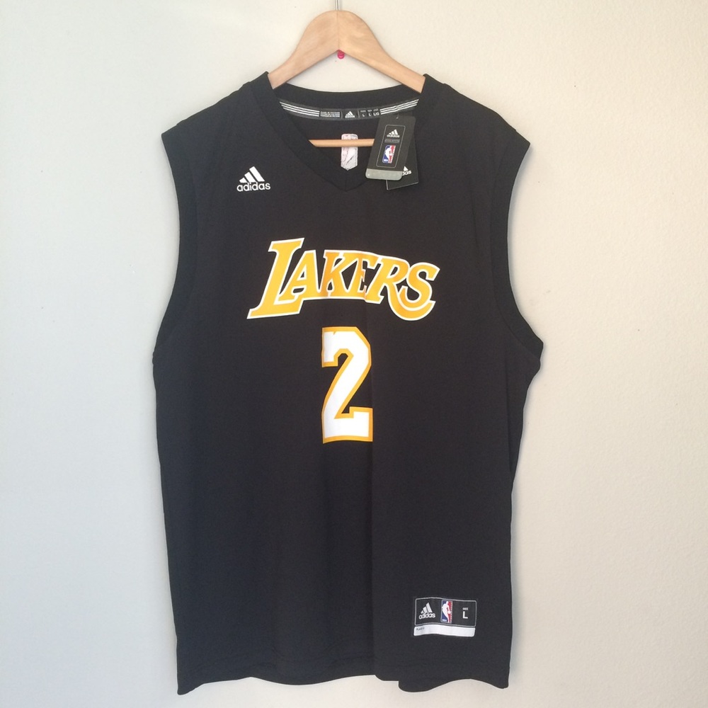 Los Angeles Lakers 2017 Lonzo Ball Jersey Adidas