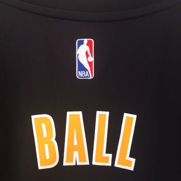 Los Angeles Lakers 2017 Lonzo Ball Jersey Adidas - Picture 3 of 8