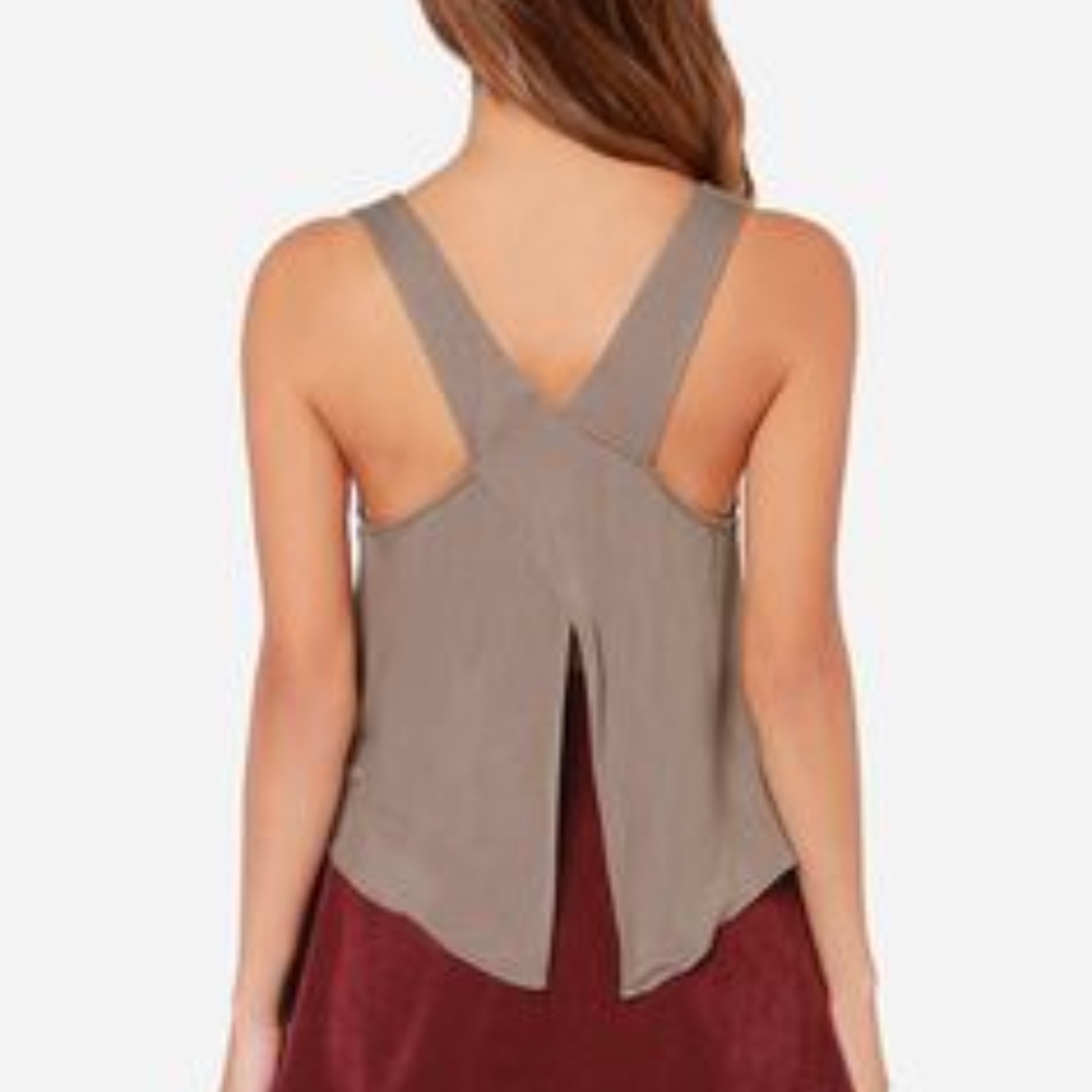 New Never worn Lucy Love Open Back Zen Tank