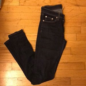 Rag & Bone High Rise Skinny Jeans