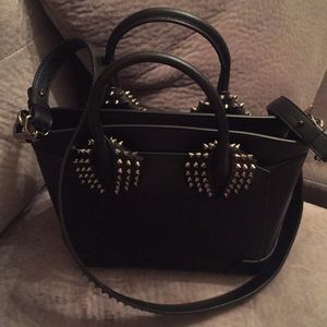 Christian Loubo black/black small Eloise Bag