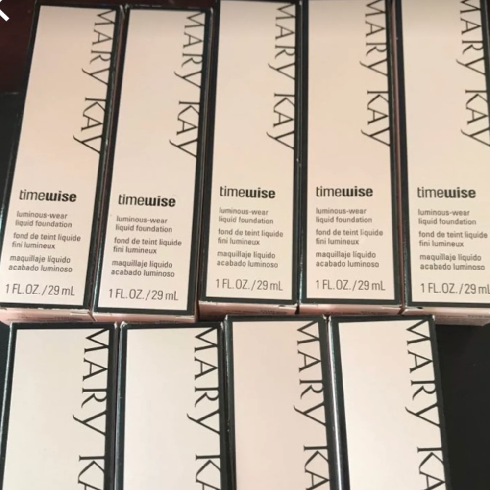 Mary Kay liquid foundation.