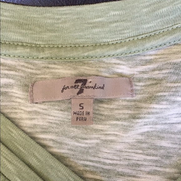 MENS 7 FOR ALL MANKIND V NECK SMALL *PRICE DROP* - Picture 3 of 3