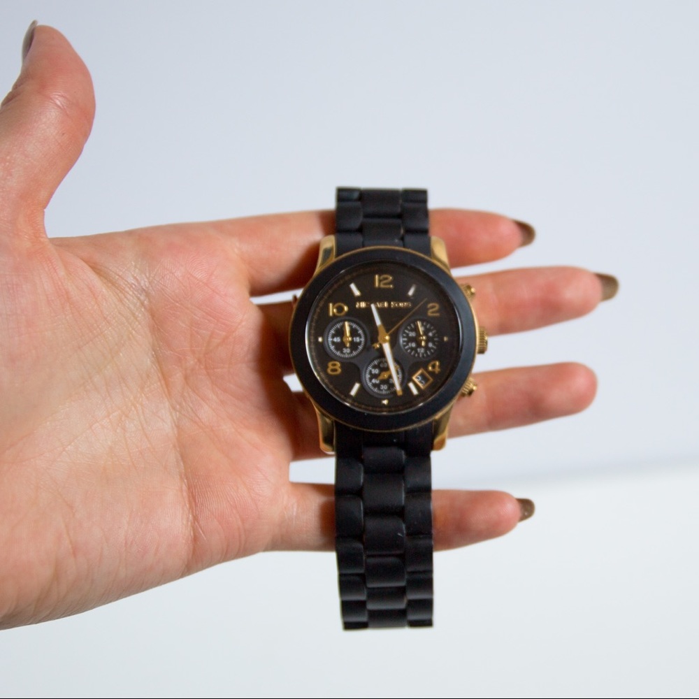 🆕Michael Kors Matte Black Watch
