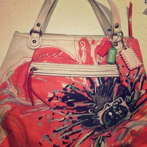 Large Coach bag like new!