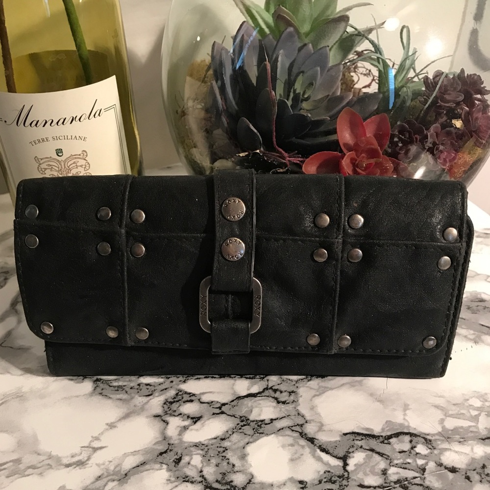 Roxy black wallet