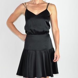 Banana Republic silk fit & flare LBD