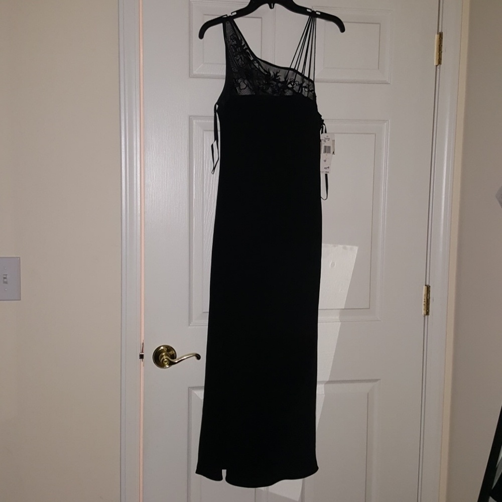 A long black dress