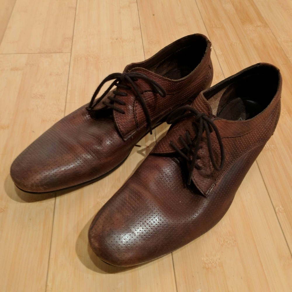 Zara Leather Dress Shoes
