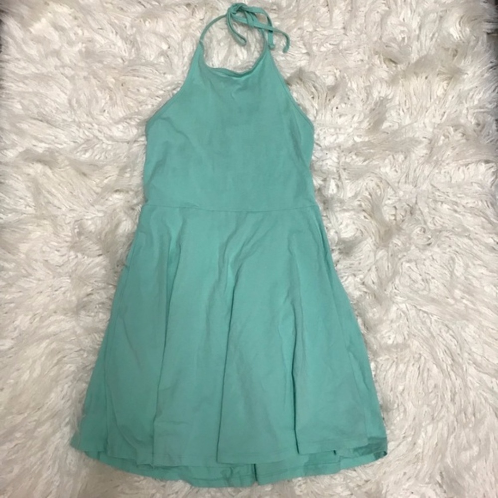 XS Victoria's Secret PINK Halter Skater Dress