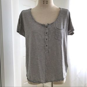 Melrose + Market striped tee shirt