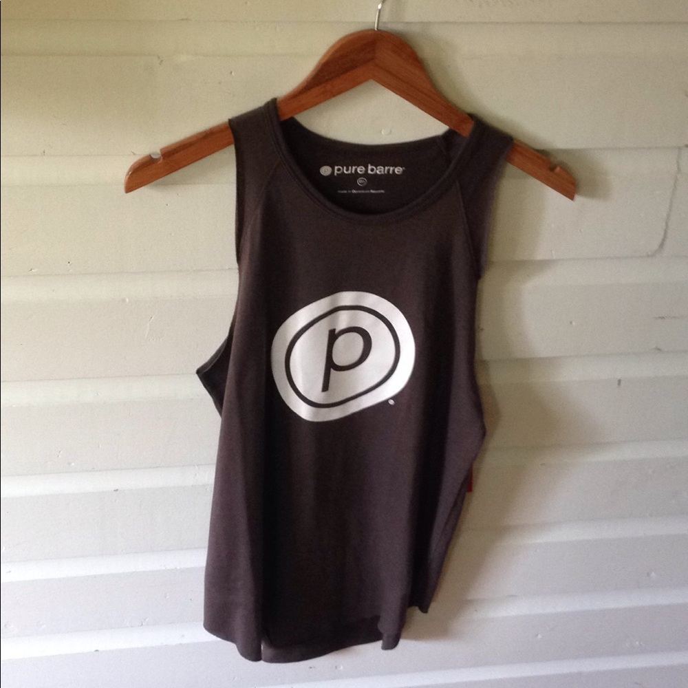 Pure Barre gray tank (New with tags!)