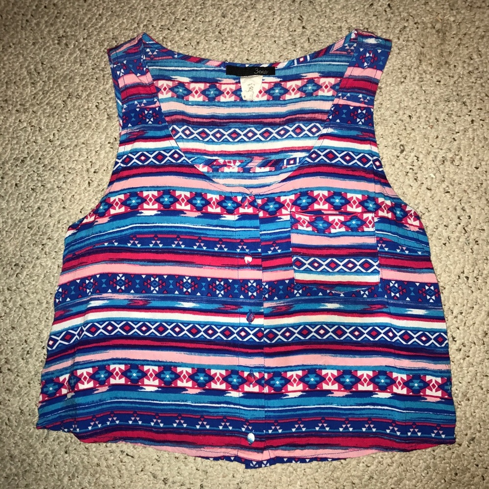 Tribal Crop Top