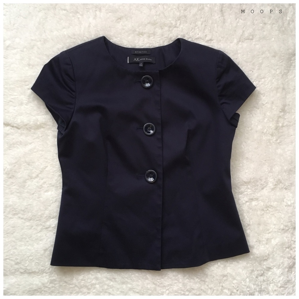 Anne Klein short sleeve blazer