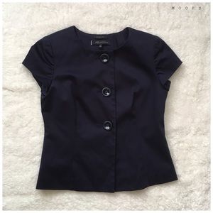 Anne Klein short sleeve blazer