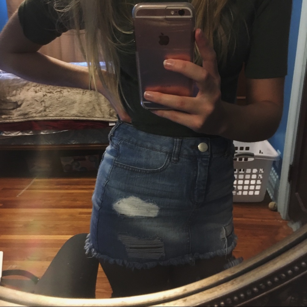 Denim Skirt