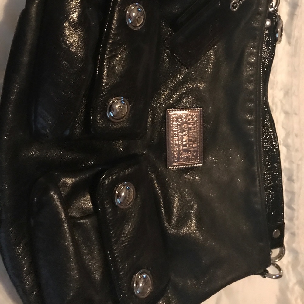 Coach Black Leather Purse