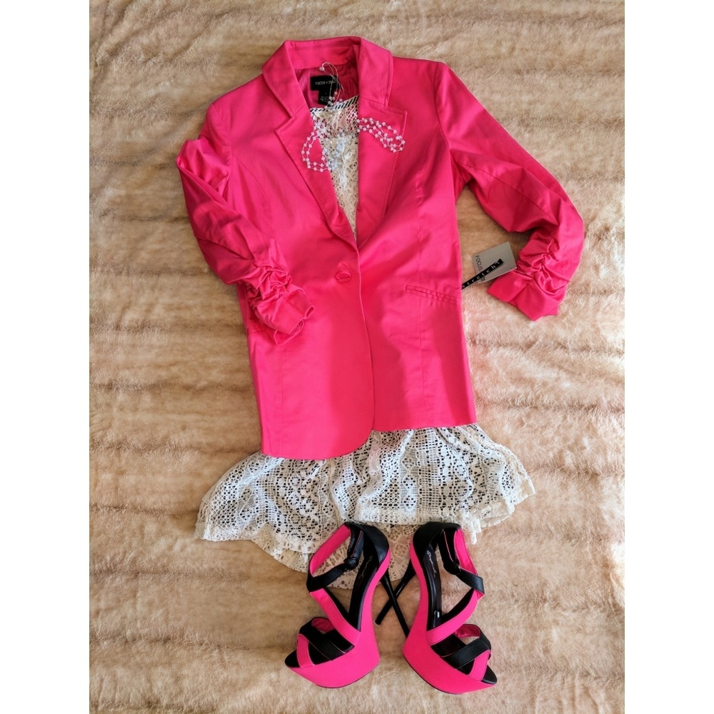 *LOWEST* Fuchsia Blazer