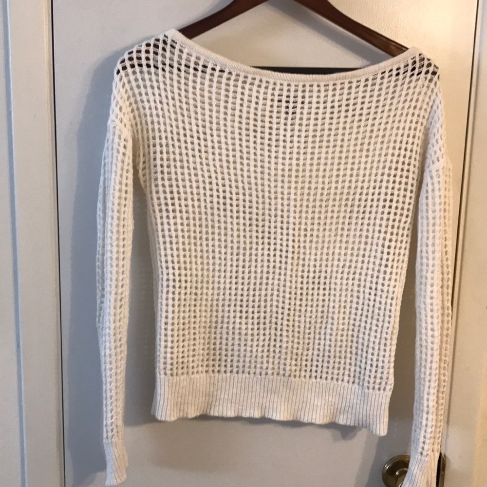 Fish net sweater