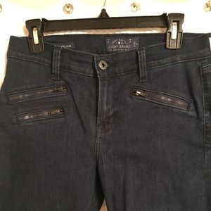 Lucky Brand dark wash skinny jean
