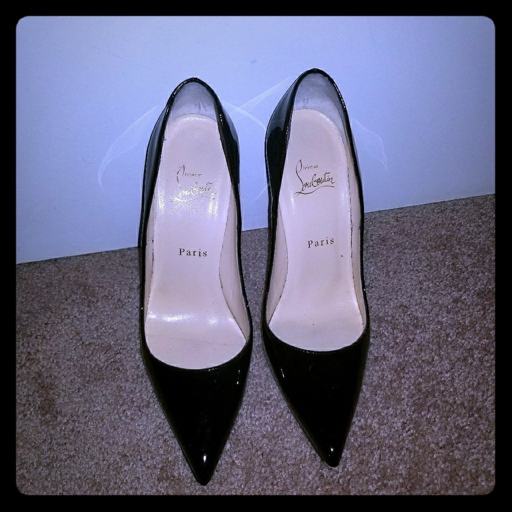 Patent leather Christian Louboutin So Kate pump