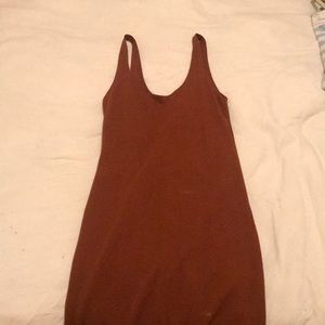 Brown bodycon