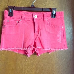 Pink and flirty Forever 21 short shorts