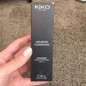 KIKO Cosmetics unlimited foundation