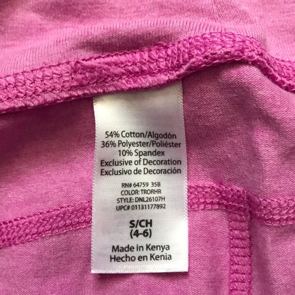 Capris Exercise Pants size 4-6 - Picture 7 of 7