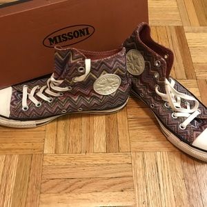 👌🏼👌🏼Missoni Chuck Taylor High Top Converse