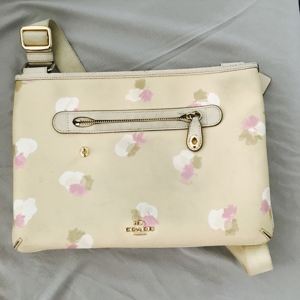 Authentic Coach Floral Print