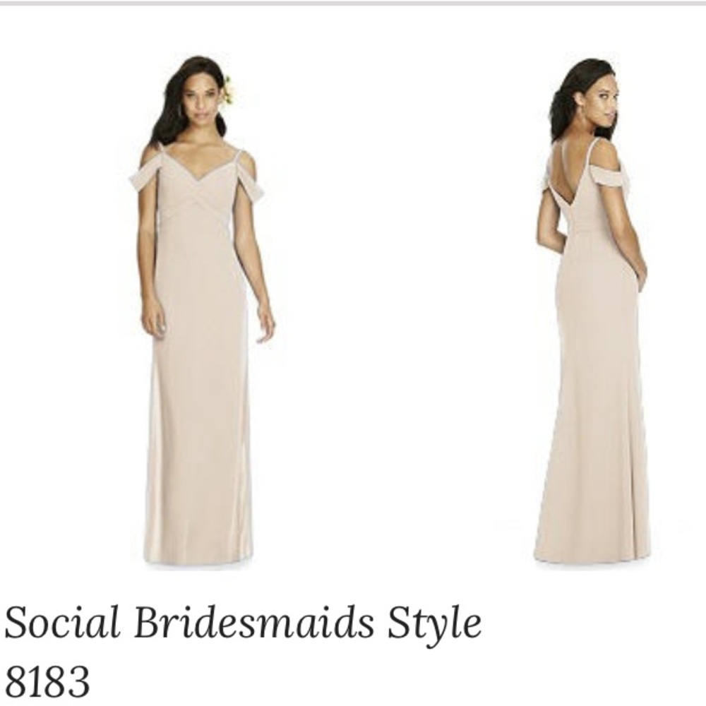 Dessy bridesmaid dress  style 8183 size 6