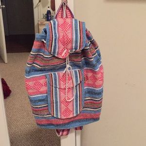 Mexican backpack.