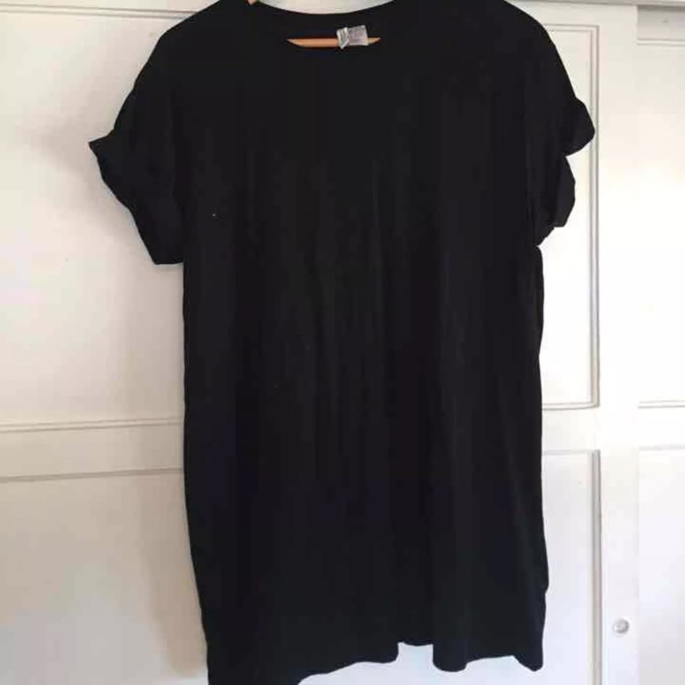 Black T Shirt Dress,