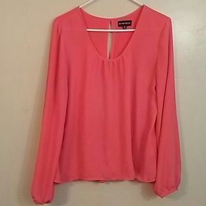 Coral longsleeve shirt